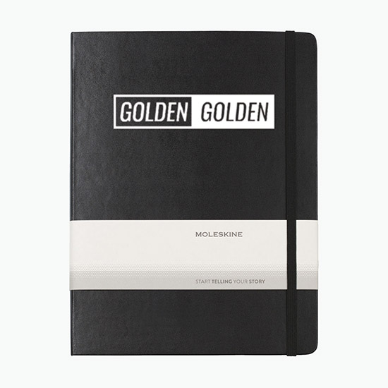 Moleskine® Hard Cover XL Double Layout Notebook