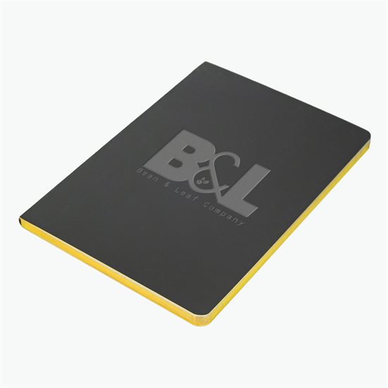 Starlight Gold Edge Notebook - 5 x 7 - Engraved