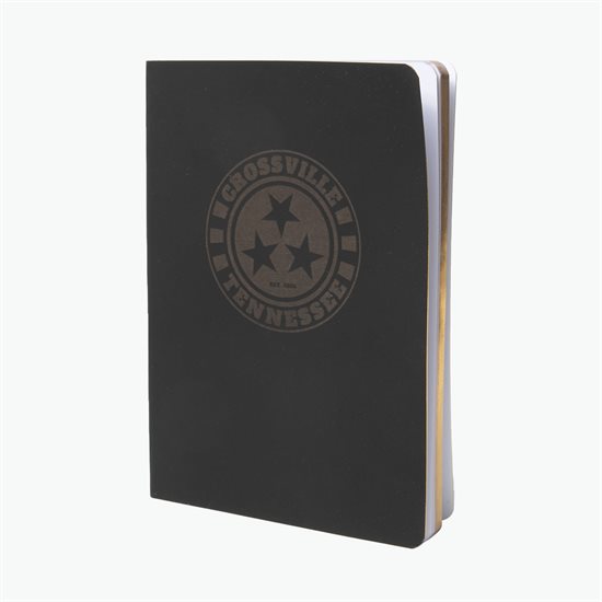 Starlight Gold Edge Notebook - 5 x 7 - Engraved
