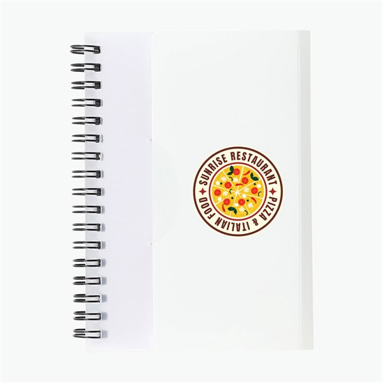 Tuck-In Mini Spiral Notebook - 2-4 Color Imprint