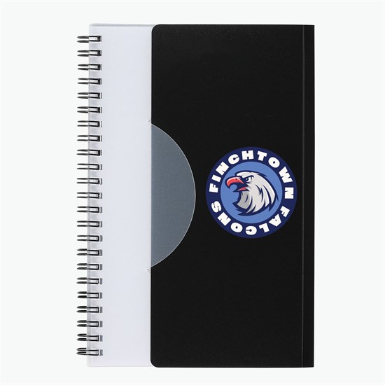 Tuck-In Junior Spiral Notebook - 2-4 Color Imprint