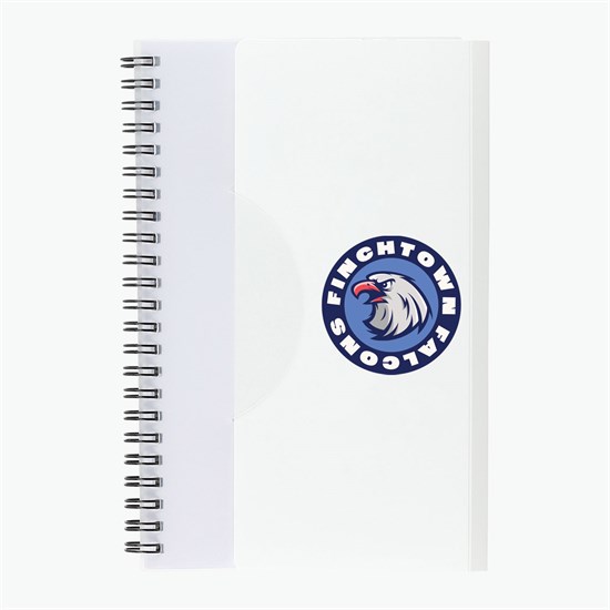 Tuck-In Junior Spiral Notebook - 2-4 Color Imprint