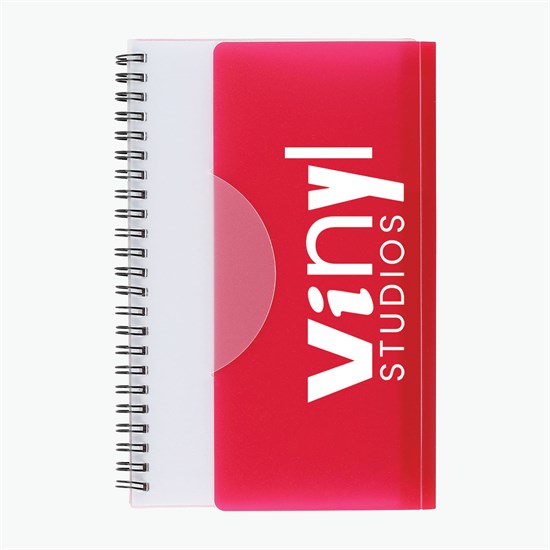 Tuck-In Junior Spiral Notebook - 1 Color Imprint