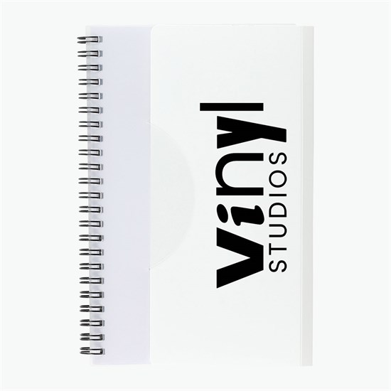 Tuck-In Junior Spiral Notebook - 1 Color Imprint