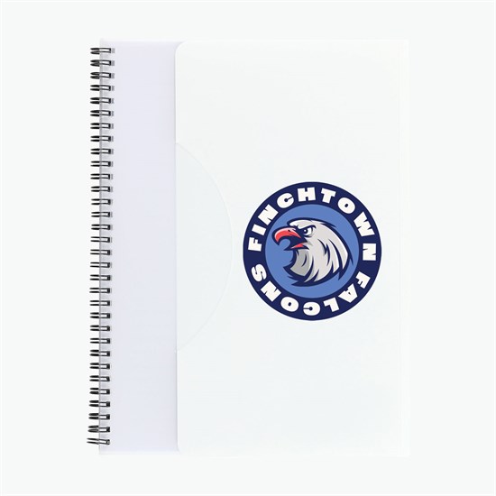Tuck-In Standard Spiral Notebook - 2-4 Color Imprint