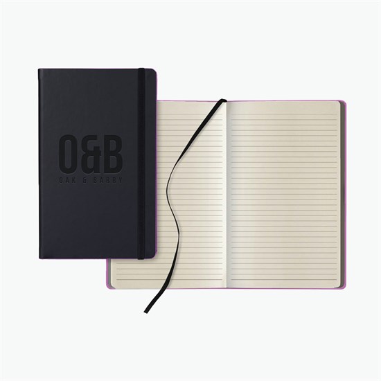 Castelli Black Color-Edge Medium Journal