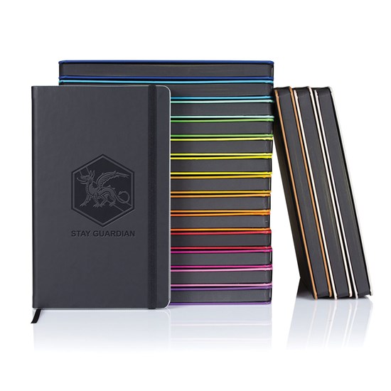 Castelli Black Color-Edge Medium Journal