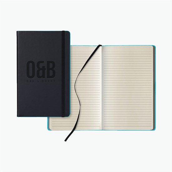 Castelli Black Color-Edge Medium Journal