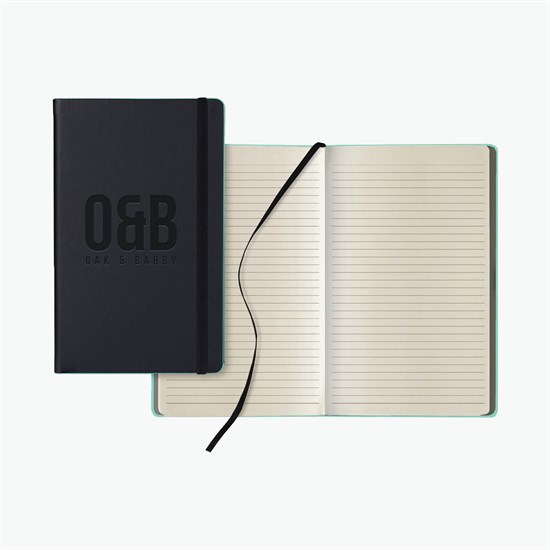 Castelli Black Color-Edge Medium Journal