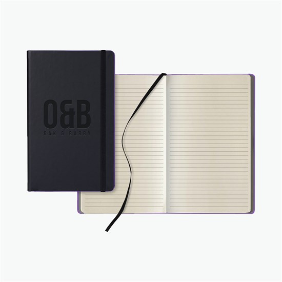 Castelli Black Color-Edge Medium Journal