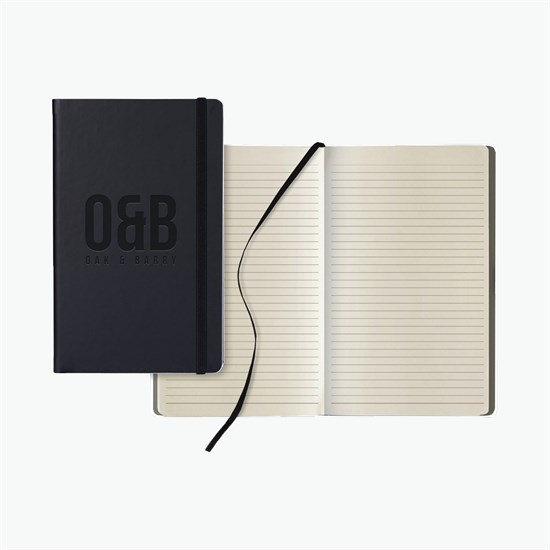 Castelli Black Color-Edge Medium Journal