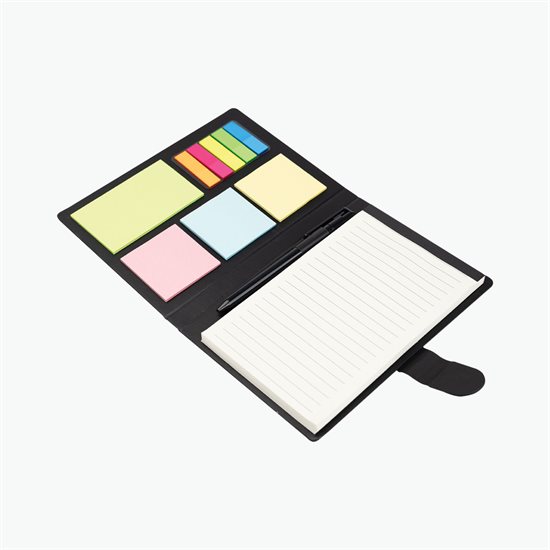 Taylor Padfolio with Sticky Notes and Flags - 24-Hour Production