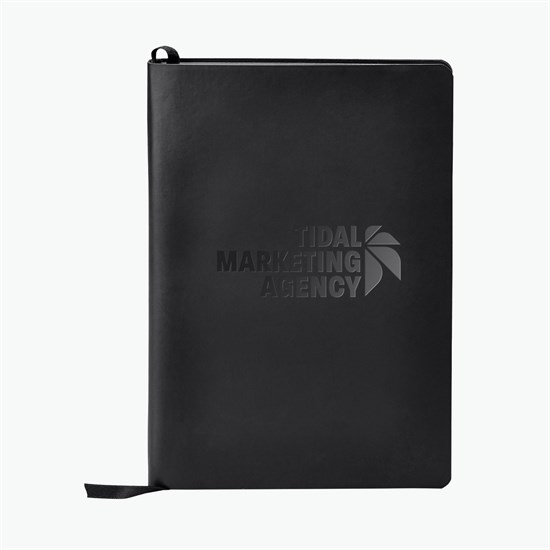 Roland Soft Cover Journal - Glossy Tone on Tone Imprint