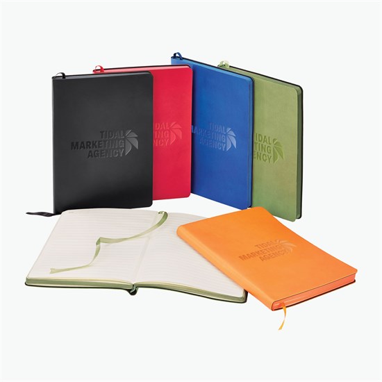 Roland Soft Cover Journal - Glossy Tone on Tone Imprint