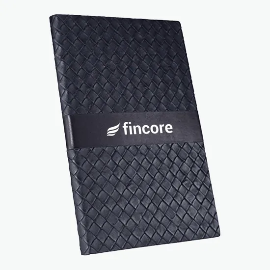 TiTUS® Executive Woven Faux Leather Journal