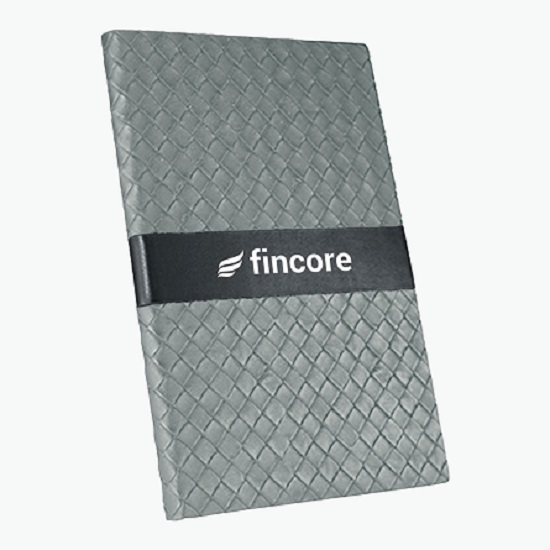 TiTUS® Executive Woven Faux Leather Journal