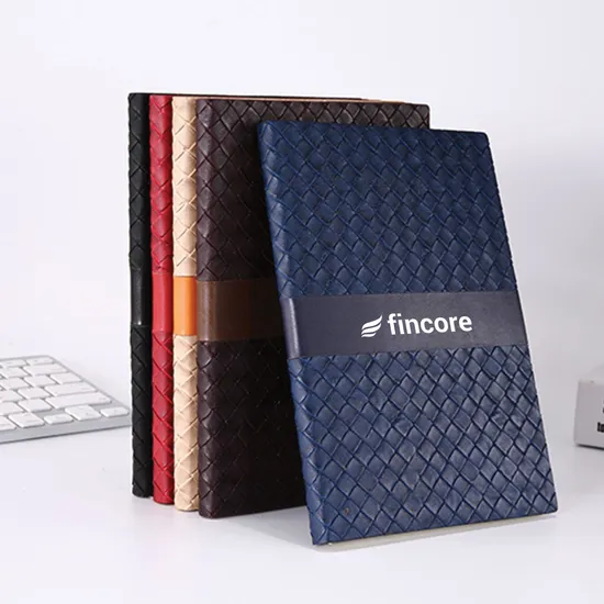 TiTUS® Executive Woven Faux Leather Journal