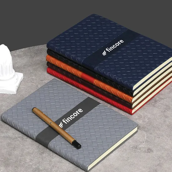 TiTUS® Executive Woven Faux Leather Journal