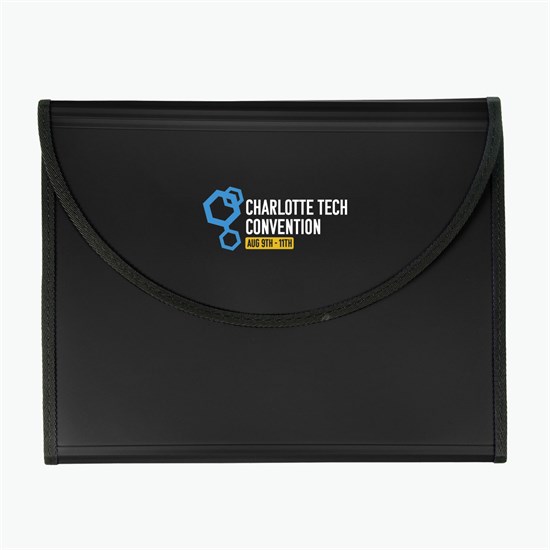 Expandable Conference Folder - Multi-Color Imprint
