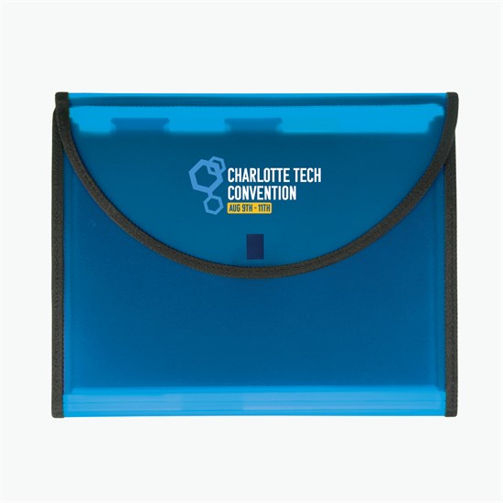 Expandable Conference Folder - Multi-Color Imprint