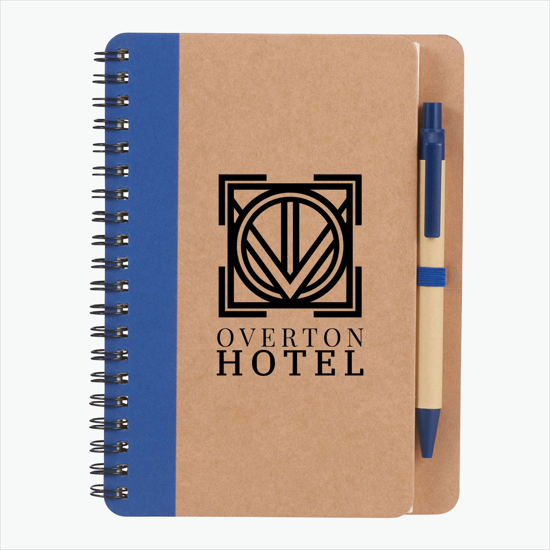The Eco Spiral Notebook & Pen - 24-Hour Production