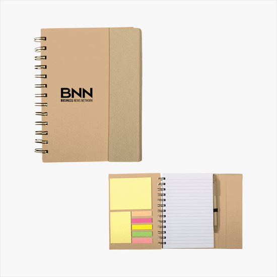 Recycled Magnetic Journal Book - 24-Hour Production