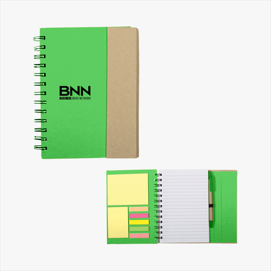 Recycled Magnetic Journal Book - 24-Hour Production