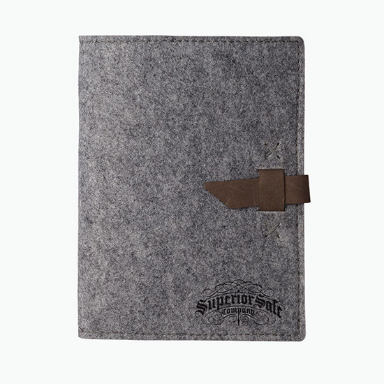Pinyon Recycled Felt Mini Padfolio