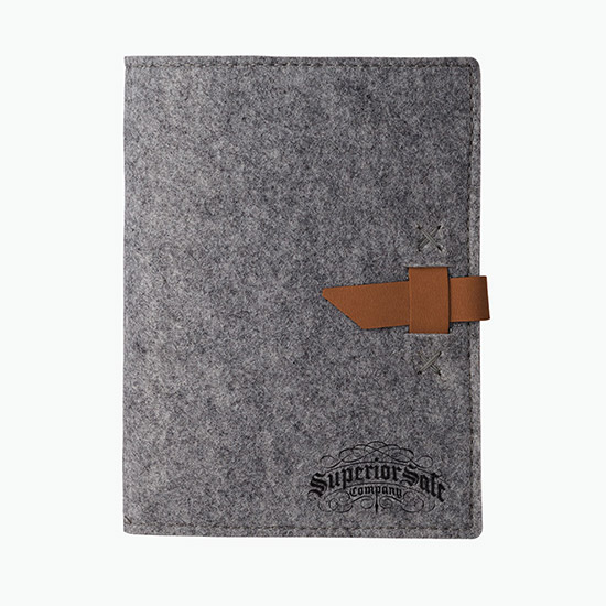 Pinyon Recycled Felt Mini Padfolio