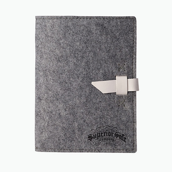 Pinyon Recycled Felt Mini Padfolio