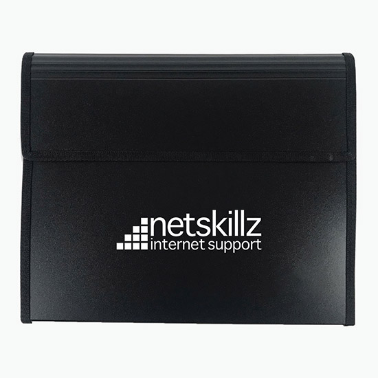 Expandable Conference Organizer with Writing Pad