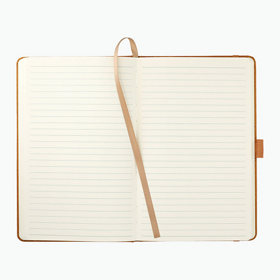 5 1/2 x 8 1/2 Recycled Leather JournalBook®
