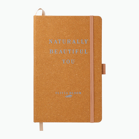 5 1/2 x 8 1/2 Recycled Leather JournalBook®