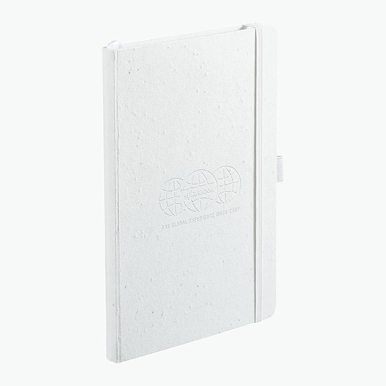 FSC Recycled Seed Paper Bound JournalBook - 5.5 x 8.5 - 24-Hour Production