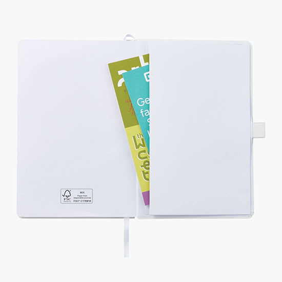 FSC Recycled Seed Paper Bound JournalBook - 5.5 x 8.5 - 24-Hour Production