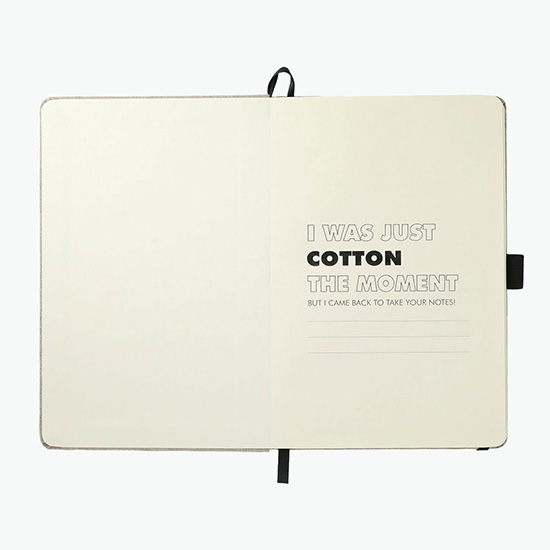 5.5 x 8.5 Recycled Cotton Journalbook