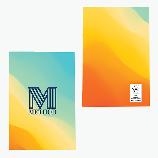 4 x 6 Full Color Perfect Paper Cover Notebook