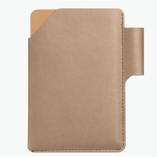 Notes Jotter with Recycled Faux Leather Case