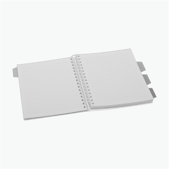 Tabulator Recycled Notebook - Full Color