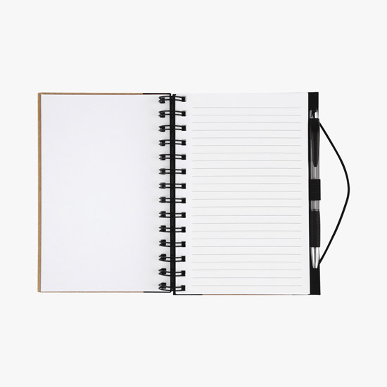 Recycled Notebook with Matching Pen