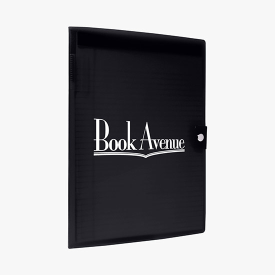Snap Closure Polypro Writing Pad - One-Color Imprint