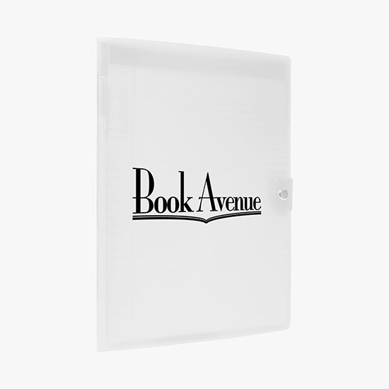 Snap Closure Polypro Writing Pad - One-Color Imprint