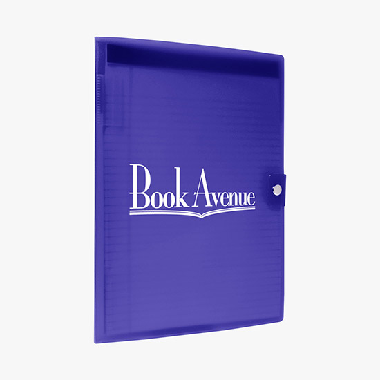 Snap Closure Polypro Writing Pad - One-Color Imprint