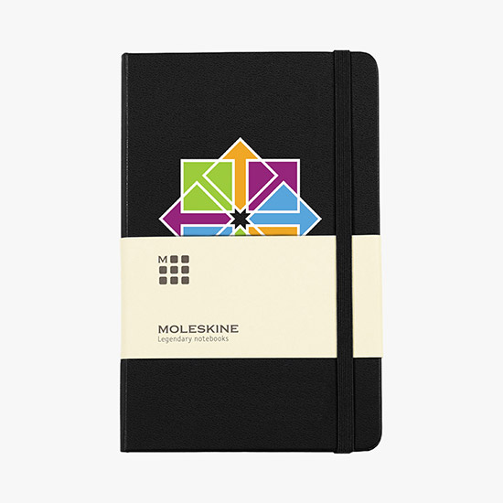 Moleskine® Hard Cover Medium Notebook - Full Color