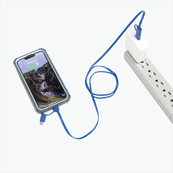 3.5' Multi-Charging Cable in Case