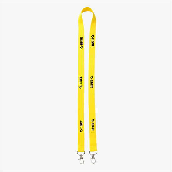 Plan Ahead & Save 3/4 Double-End Polyester Lanyard w/Double Lobster Claw