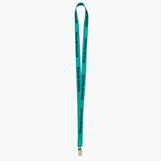 Plan Ahead & Save 5/8 Polyester Lanyard - Non-Swivel Bulldog Clip