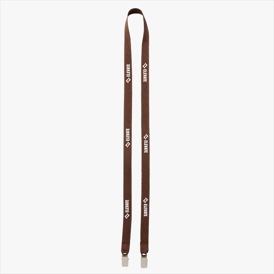 Plan Ahead & Save 5/8 Double-End Polyester Lanyard w/Double Non-Swivel Bulldog Clip