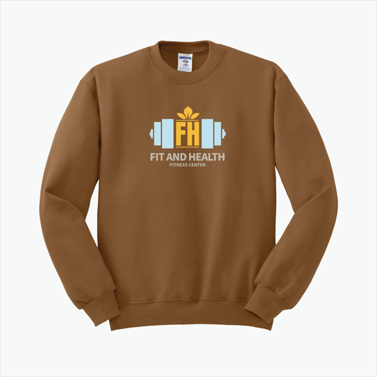 Full Color Jerzees® Adult Crewneck Sweatshirt