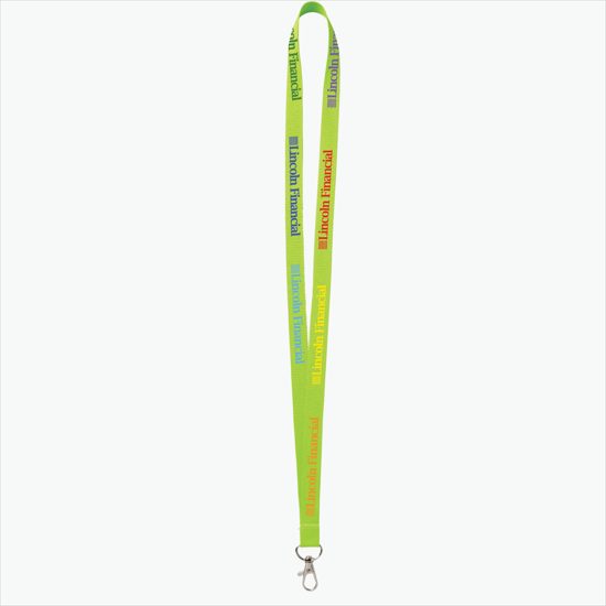 Plan Ahead & Save - 5/8 Economy Poly-Dye Full-Color Printed Lanyard w/Lobster Claw